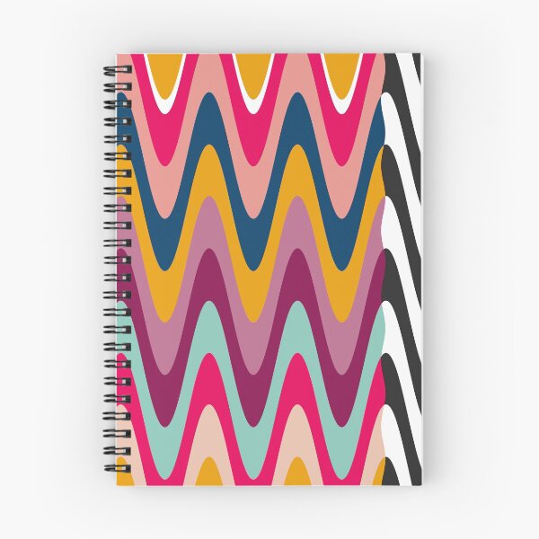 Item preview, Ondas abstractas modernas designed and sold by Irregularium Design.