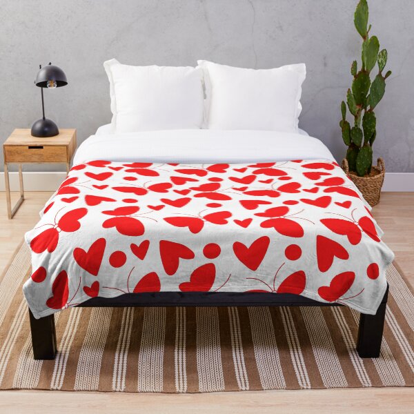 Item preview, Red Butterfly Heart Pattern  designed and sold by Magic-world.