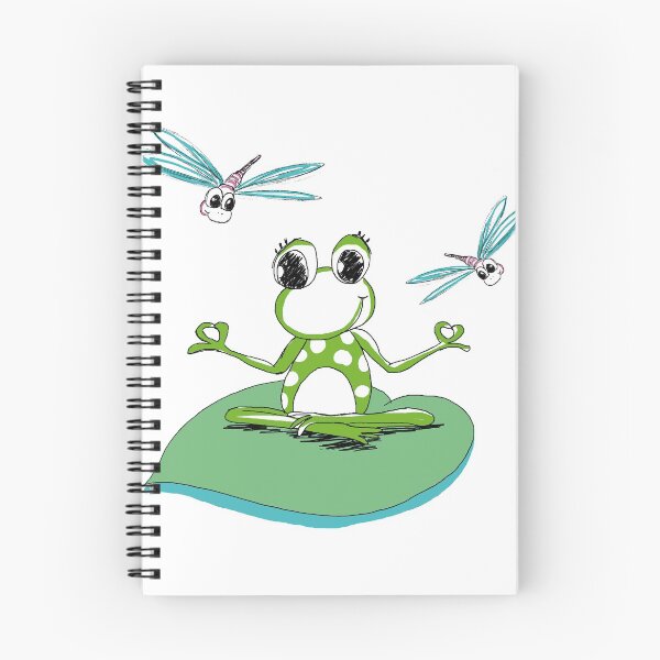 Item preview, Lotus Yoga Pose French Frog designed and sold by boriskrance.