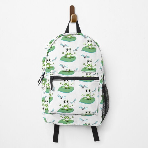 Item preview, Lotus Yoga Pose French Frog designed and sold by boriskrance.