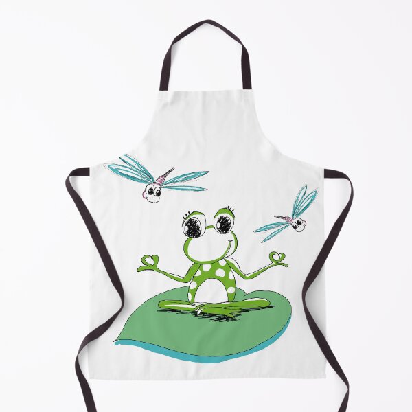 Item preview, Lotus Yoga Pose French Frog designed and sold by boriskrance.
