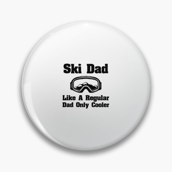Item preview, Ski dad like a regular dad only cooler Funny Skiing Gift designed and sold by Chamssou.