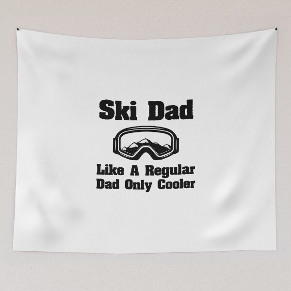 Item preview, Ski dad like a regular dad only cooler Funny Skiing Gift designed and sold by Chamssou.