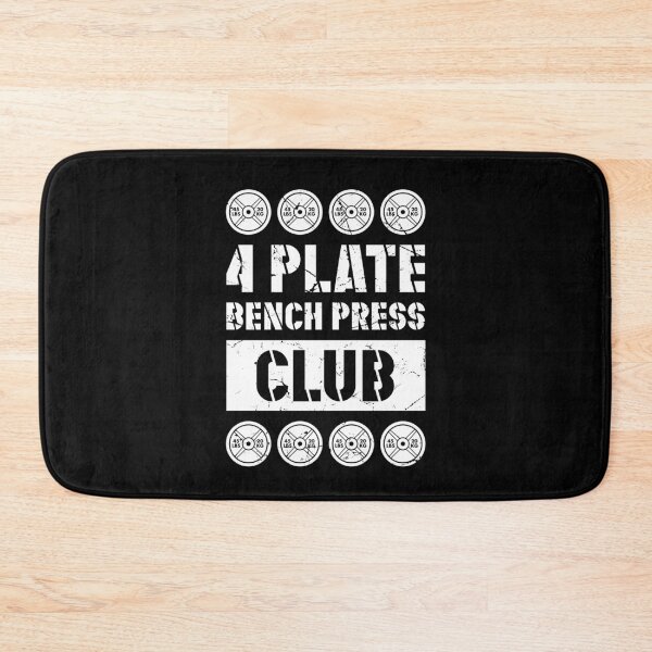 Item preview, 4 Plate Bench Press Club Powerlifting Weightlifting designed and sold by SuperFreshArt.