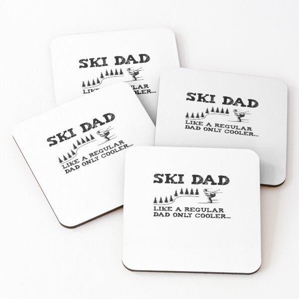 Item preview, Ski dad like a regular dad only cooler Funny Skiing Gift designed and sold by Chamssou.