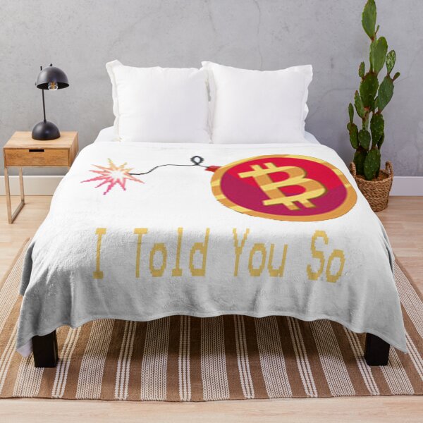 Item preview,   Bitcoin I Told You So designed and sold by Saa3D.
