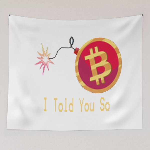 Item preview,   Bitcoin I Told You So designed and sold by Saa3D.