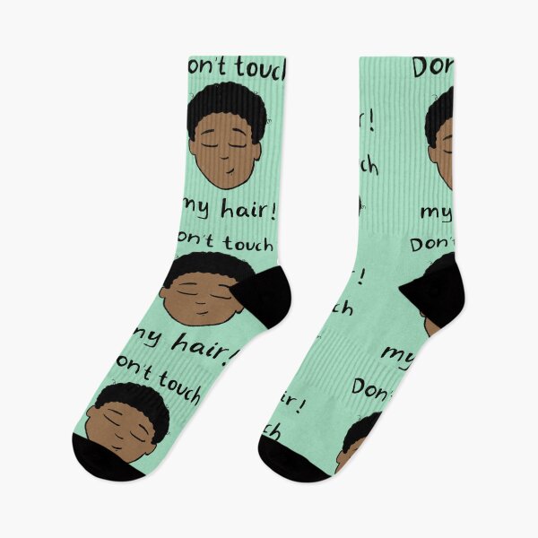 Item preview,  Don't touch my hair! designed and sold by Curls-n-Coffee.