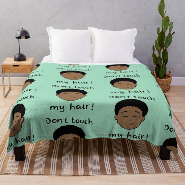 Item preview,  Don't touch my hair! designed and sold by Curls-n-Coffee.