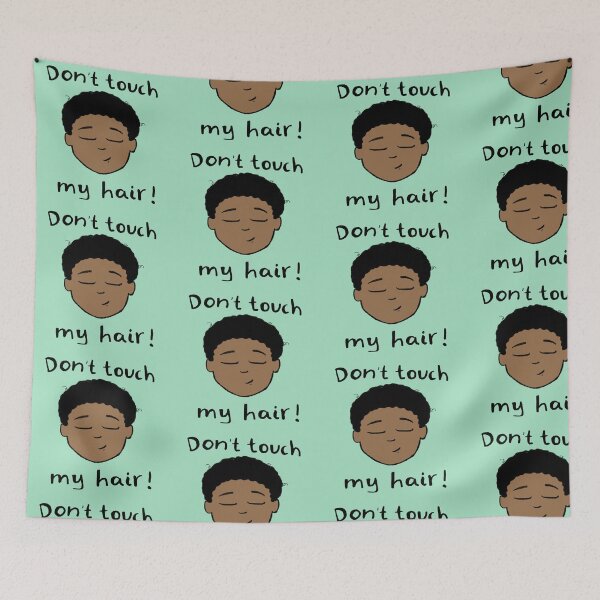 Item preview,  Don't touch my hair! designed and sold by Curls-n-Coffee.
