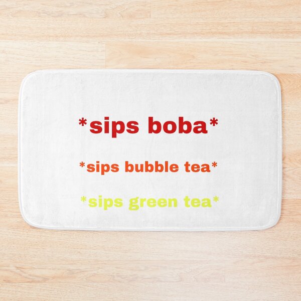 Item preview, Green Tea And Boba And Taro And Milk Tea designed and sold by Yeewen1234.