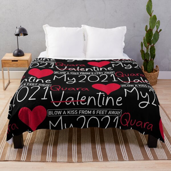 Item preview, Valentine’s Day 2021 Quarantined - Happy Valentines day love Hearts (2021) designed and sold by PrintexDesigns.