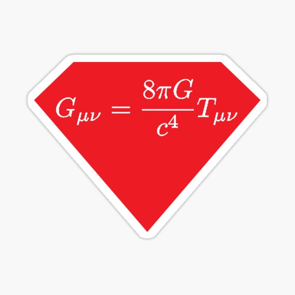 Einstein field equations Sticker