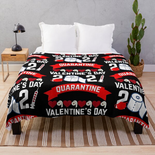 Item preview, Valentine’s Day 2021 Quarantined - Happy Valentines day love Hearts (2021) designed and sold by PrintexDesigns.