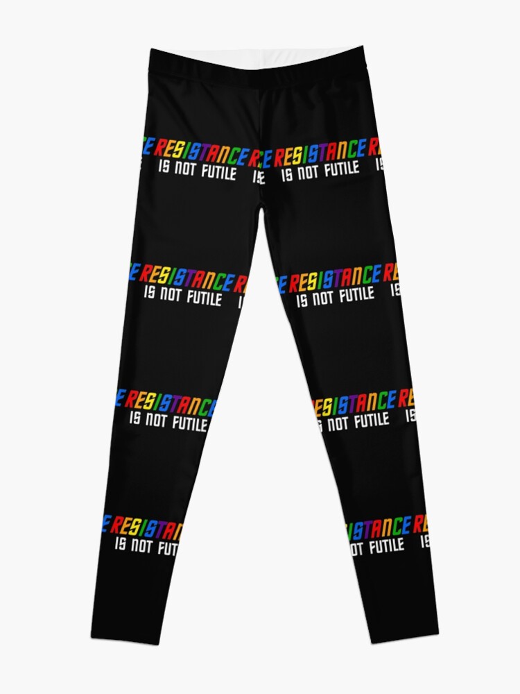 Disover Resistance Is Not Futile Lgbt Leggings