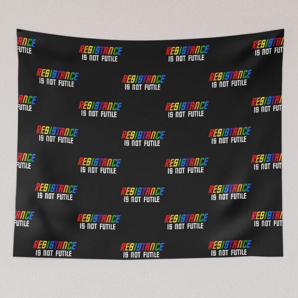 Item preview, Resistance Is Not Futile Lgbt T-Shirt designed and sold by Mitchellstorez.
