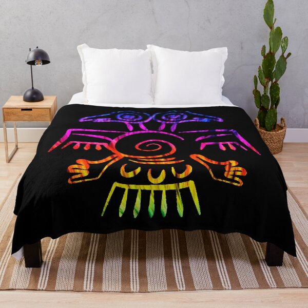 Item preview, Inca / Aztec / Mayan Double Headed Eagle / Bird Rainbow designed and sold by celticknights.