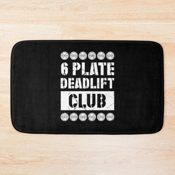 Artikelvorschau, 6 Plate Deadlift Club Powerlifting Gewichtheben entworfen und verkauft von SuperFreshArt.