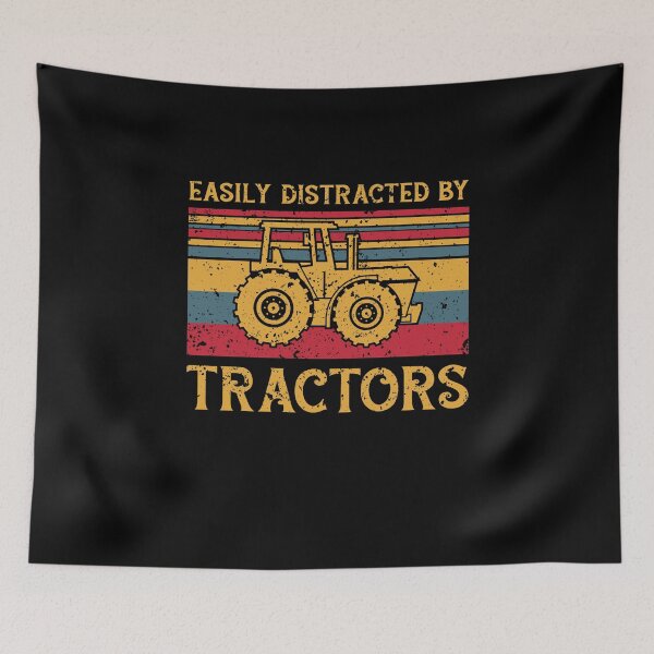 Item preview, Easily Distracted by Tractors designed and sold by sesa10.