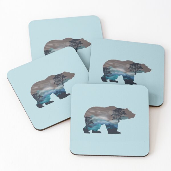 Item preview, Bear , The Mountains are Calling and I Must Go , Vacation , Camping , Adventure designed and sold by Mekoooo.