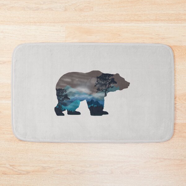 Item preview, Bear , The Mountains are Calling and I Must Go , Vacation , Camping , Adventure designed and sold by Mekoooo.