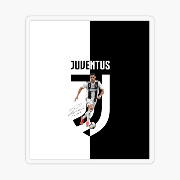 Cristiano Ronaldo - juventus - soccer gold Sticker for Sale by  simonecaste29