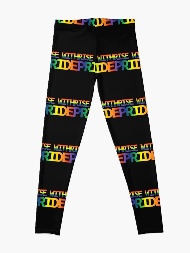 Discover Rise With Pride Lgbt Leggings