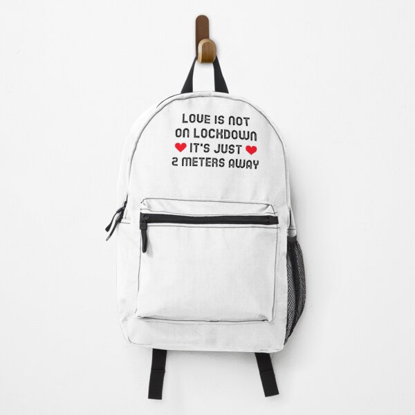 Item preview, Love is not on lockdown just 2 meters away designed and sold by DARBOL-DESIGN.