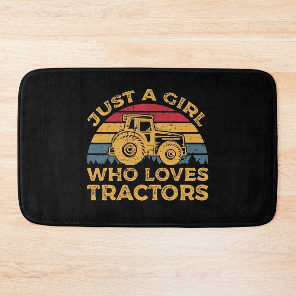 Item preview, Just A Girl Who Loves Tractors designed and sold by sesa10.