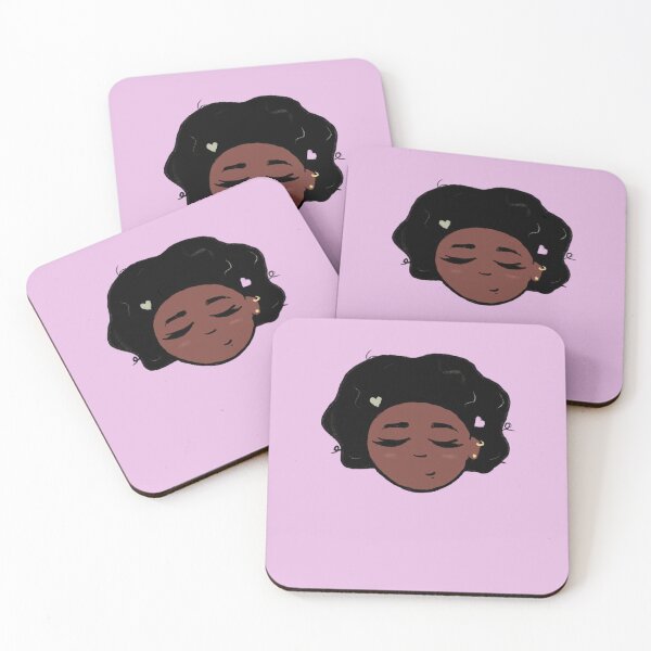 Artikelvorschau, Retro Afro Mädchen entworfen und verkauft von Curls-n-Coffee.