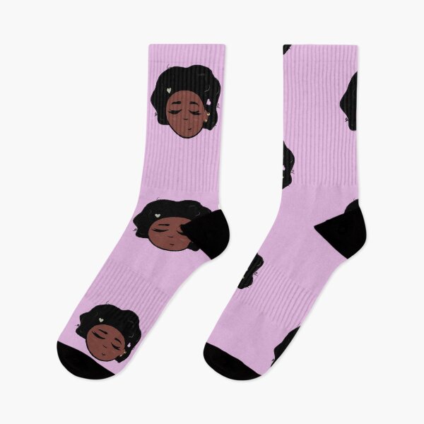 Item preview, Retro afro girl designed and sold by Curls-n-Coffee.