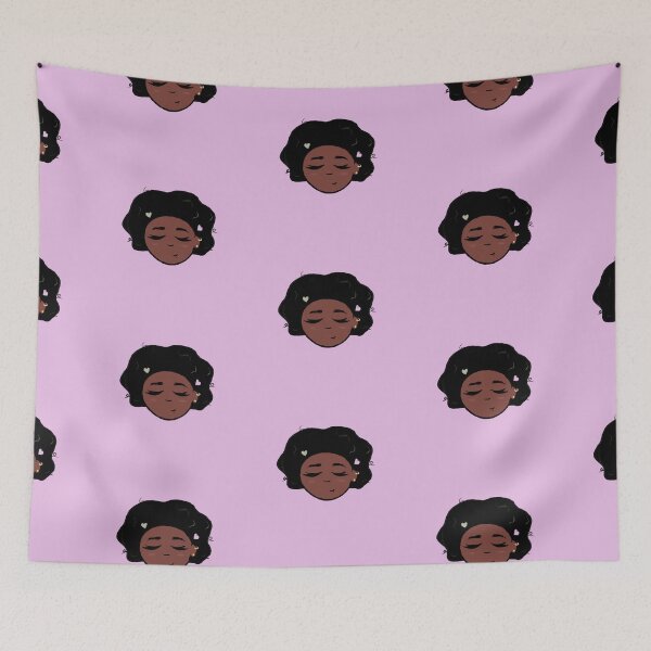 Item preview, Chica afro retro designed and sold by Curls-n-Coffee.