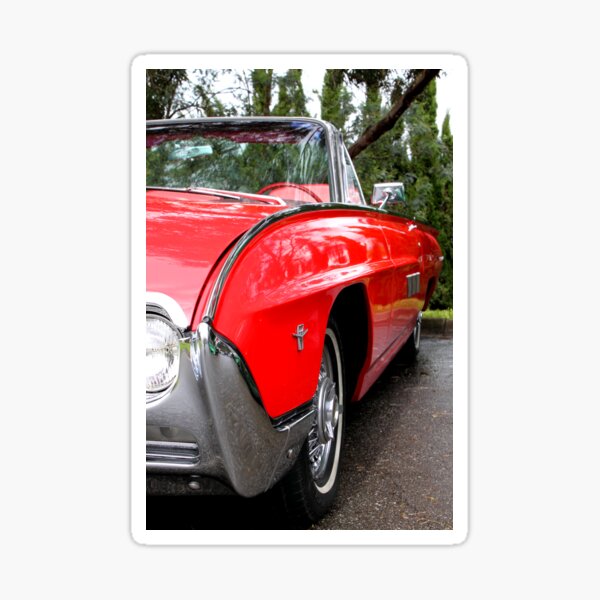 Ford Thunderbird 1963 Model Sticker