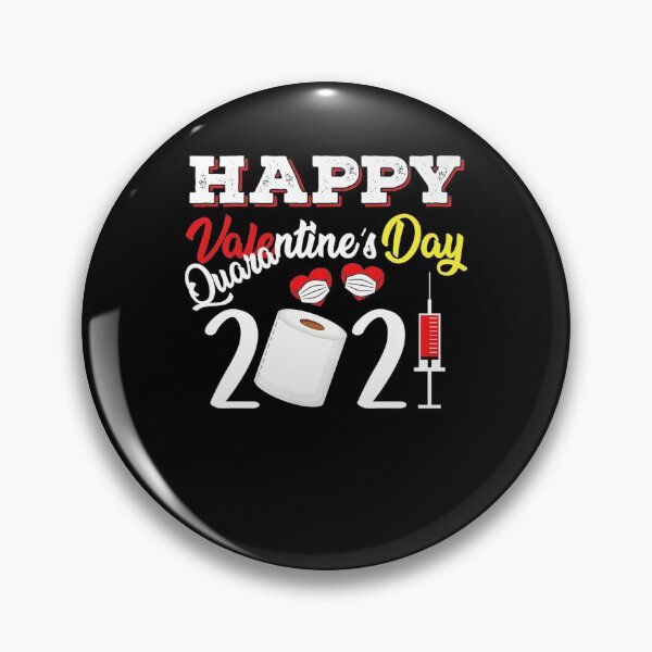 Item preview, Valentine’s Day 2021 Quarantined - Happy Valentines day love Hearts (2021) designed and sold by PrintexDesigns.