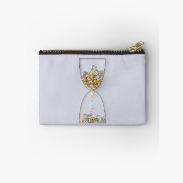 Item preview, digital hourglass on white designed and sold by Mike Kiev art.