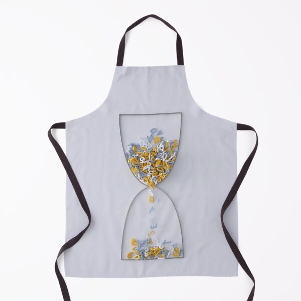 Item preview, digital hourglass on white designed and sold by Mike Kiev art.