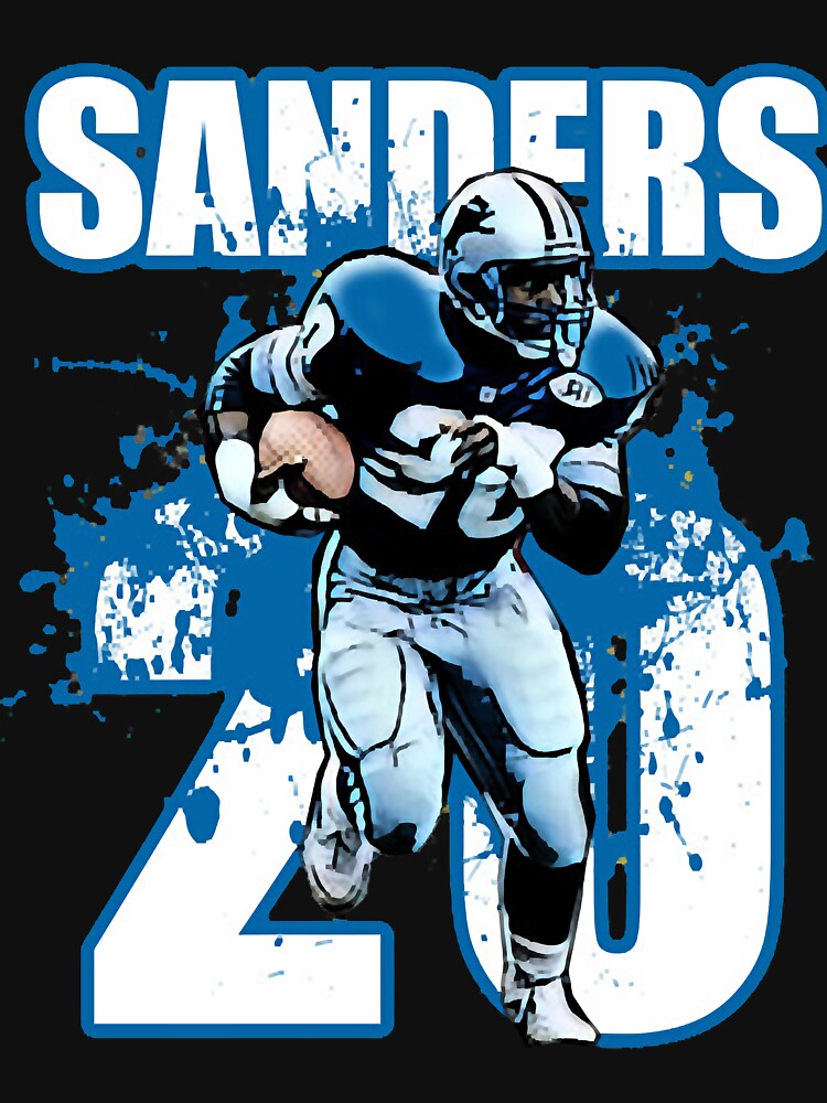 Disover Barry Sanders  Classic T-Shirt, Detroit Football Shirt, Retro Style 90s Vintage Unisex