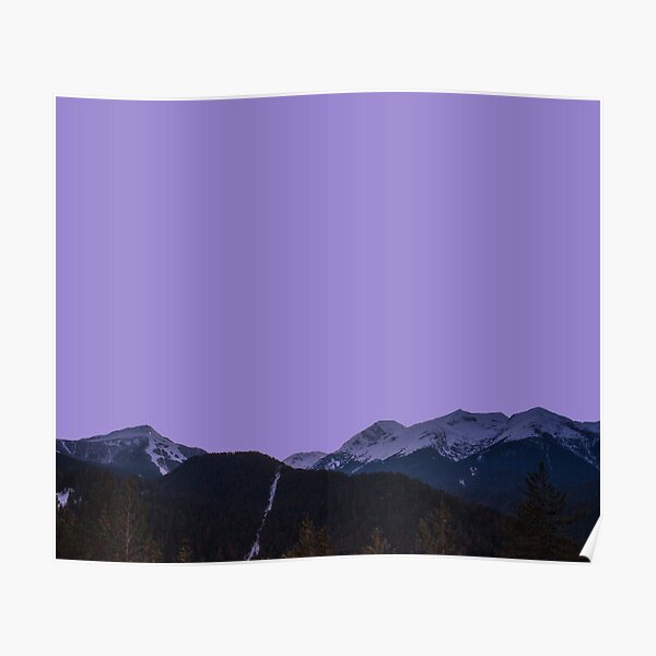 The Purple Mountain Poster