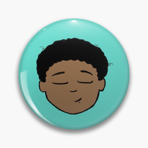 Item preview, Boy with an Afro designed and sold by Curls-n-Coffee.