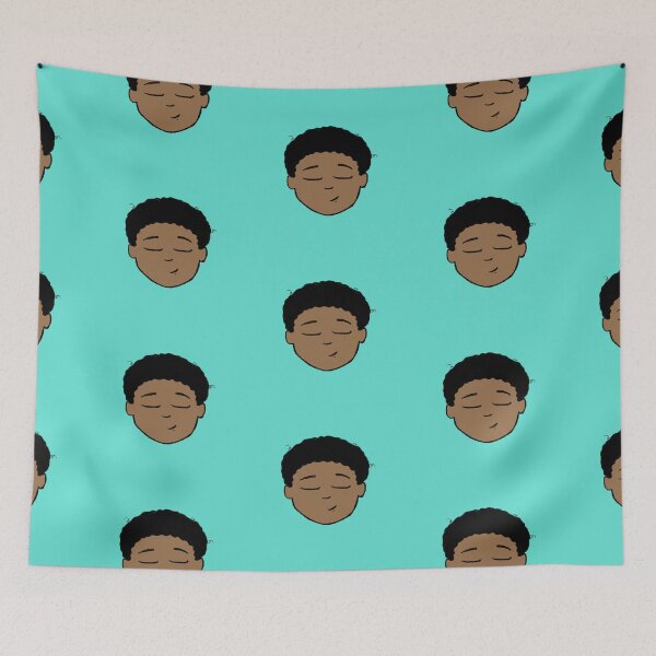 Item preview, Boy with an Afro designed and sold by Curls-n-Coffee.