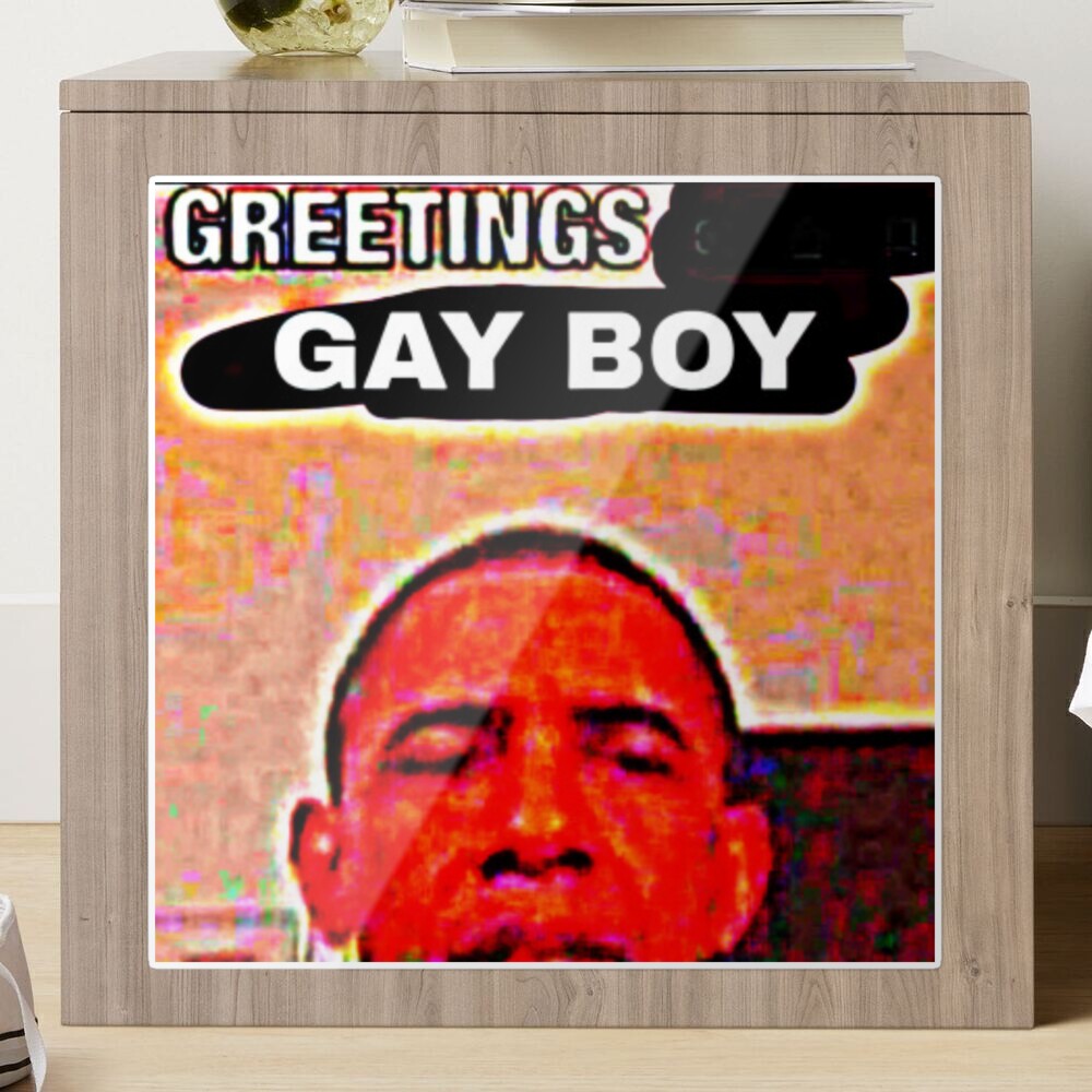 Greetings, Gay Boy Deep Fried Meme Shirt 