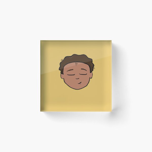 Item preview, Curly haired boy designed and sold by Curls-n-Coffee.