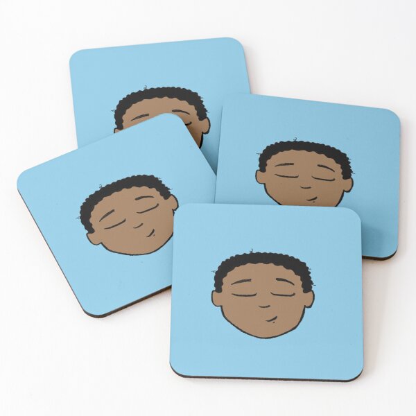 Item preview, Afro-haired boy designed and sold by Curls-n-Coffee.