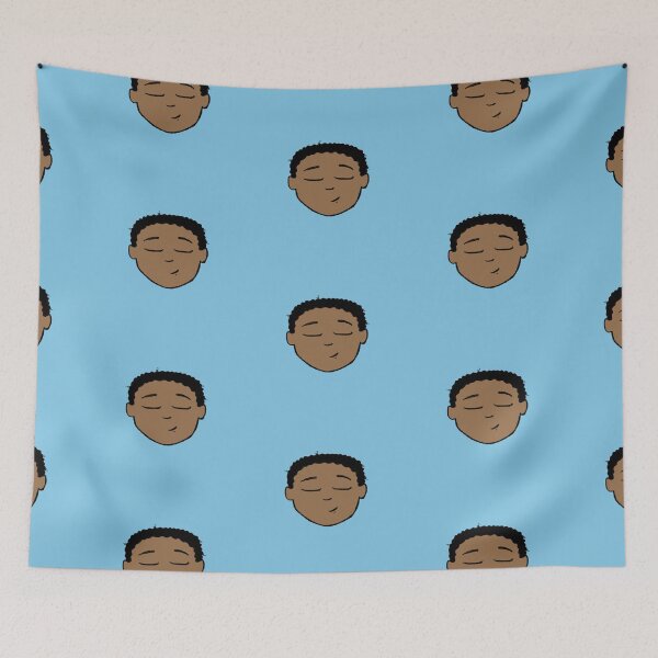 Item preview, Afro-haired boy designed and sold by Curls-n-Coffee.