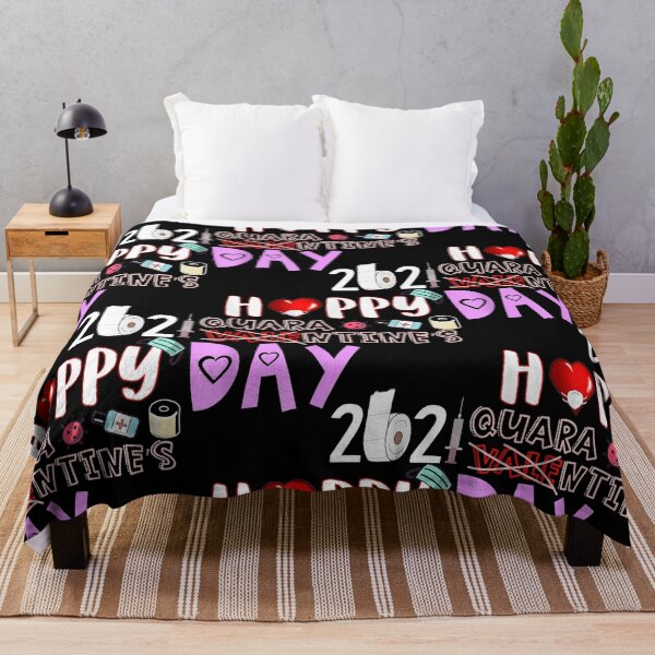 Item preview, Valentine’s Day 2021 Quarantined - Happy Valentines day love Hearts (2021) designed and sold by PrintexDesigns.