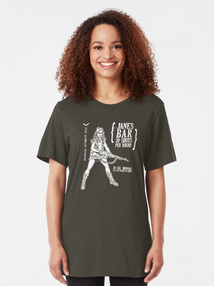 Alternate view of Jane's B.A.R. Slim Fit T-Shirt