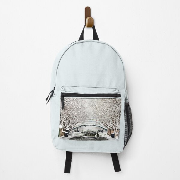 Item preview, The Canal Saint-Martin in Paris by winter designed and sold by Rrrainbow.