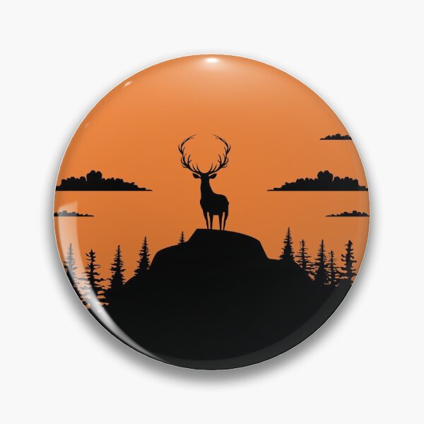 Item preview, Dark Deer Classic T-Shirt designed and sold by Ristinga.