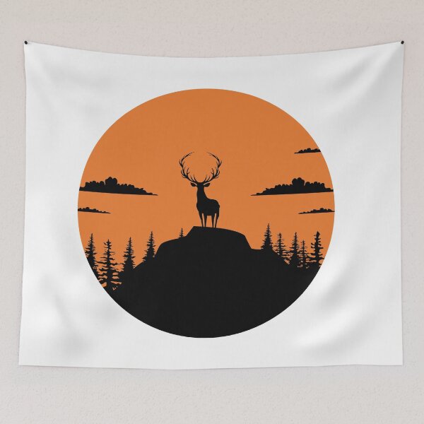 Item preview, Dark Deer Classic T-Shirt designed and sold by Ristinga.