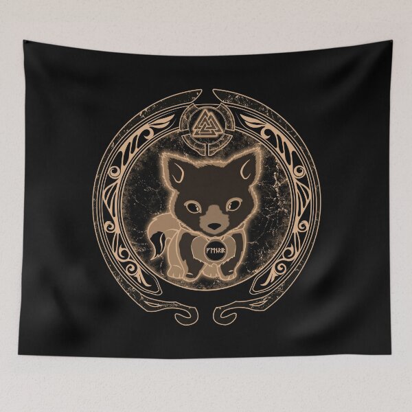 Item preview, Fenris Wolf designed and sold by NicGrayGraphic.